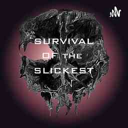 Survival of the slickest podcast. cover logo