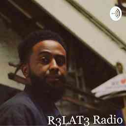 R3LAT3 Radio cover logo