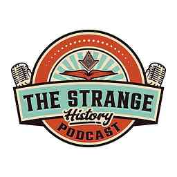 The Strange History Podcast cover logo