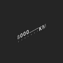 8000Km logo