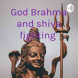 God Brahma and shiva fighting logo