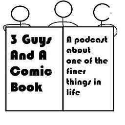 3 Guys And A Comic Book cover logo