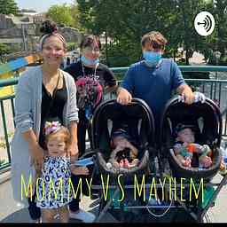 Mommy V.S Mayhem cover logo