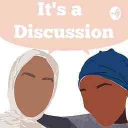 It's a Discussion cover logo