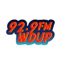 92.9 FM WDUP logo