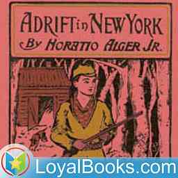 Adrift in New York by Horatio Alger, Jr. logo