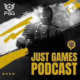 Just Games Podcast cover logo