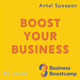 Business Boostcamp podcast - online en offline marketing voor ondernemers in MKB - NL editie cover logo