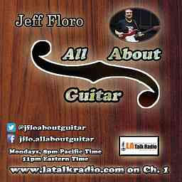 Jeff Floro's All About Guitar cover logo
