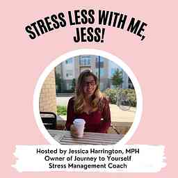 Stress Less With Me Jess cover logo