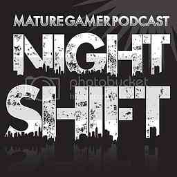 Mature Gamer - Night Shift cover logo