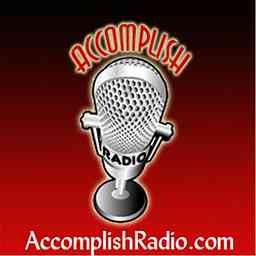 Accomplish Radio cover logo