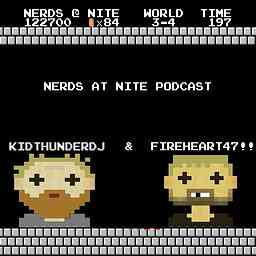 Nerds at Nite Podcast logo