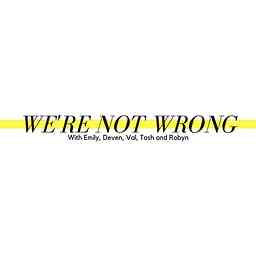 WE'RE NOT WRONG cover logo
