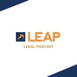LEAP Legal Podcast cover logo