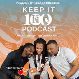 KEEP IT 100 PODCAST cover logo