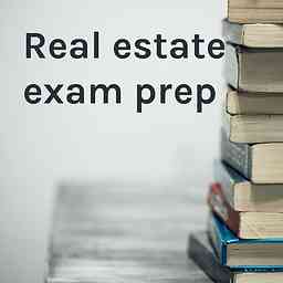 Real estate exam prep cover logo