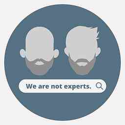 We are not experts. cover logo