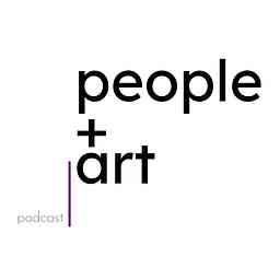 People + Art Podcast cover logo