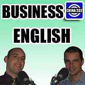 Business English podcasts from china232.com cover logo