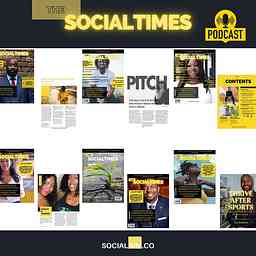 The Social Times Podcast by socialaim.co cover logo