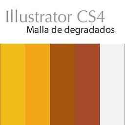 Illustrator CS4 - Malla de degradados logo