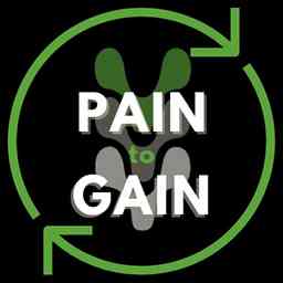 Pain to GAIN - a podcast on managing conditions and living a healthy, active lifestyle cover logo