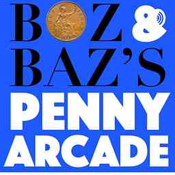 Boz & Baz’s Penny Arcade cover logo