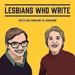 Lesbians Who Write Podcast cover logo