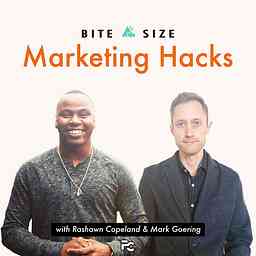 Bite Size Marketing Hacks cover logo