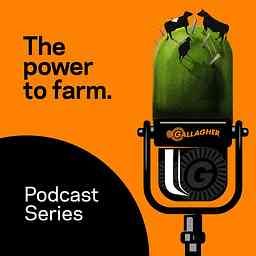Gallagher Power to Farm's podcast cover logo