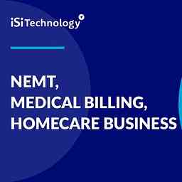 Healthcare industry: medical transportation, medical billing, homecare business logo