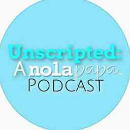 Unscripted: A Nolapapa Podcast logo