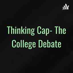 Thinking Cap- The College Debate logo