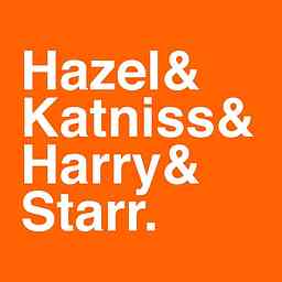 Hazel & Katniss & Harry & Starr cover logo