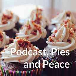 Podcast, Pies and Peace cover logo