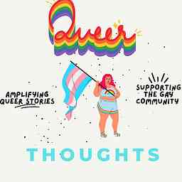 Queer Thoughts Podcast cover logo