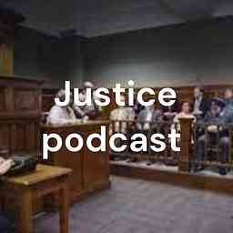 Justice podcast cover logo