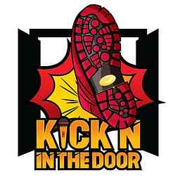 KICK'N IN THE DOOR cover logo