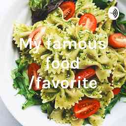 My famous food /favorite cover logo
