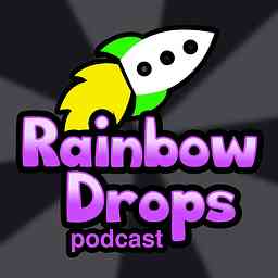 Rainbow Drops Podcast logo