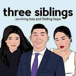 three siblings: surviving loss and finding hope cover logo