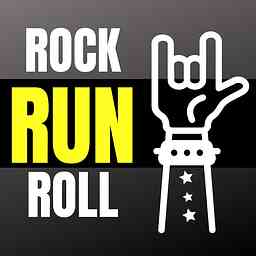 Rock Run Roll. Running Podcast. logo