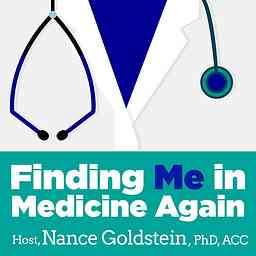 Finding Me in Medicine Again cover logo