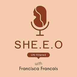 SHE.E.O Unfiltered cover logo