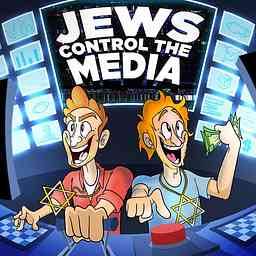 Jews Control The Media cover logo