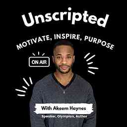 Unscripted With Akeem Haynes cover logo