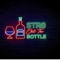 Str8 out the bottle cover logo