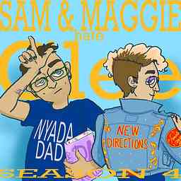 Sam and Maggie Hate Glee cover logo
