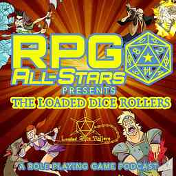 RPG All-Stars - The Loaded Dice Rollers logo